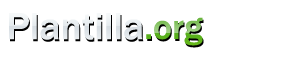 Una plantilla diaria