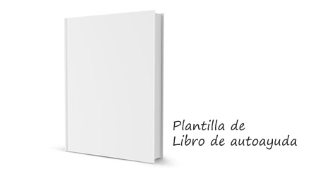 Plantilla de libro de autoayuda para descargar en Photoshop PSD