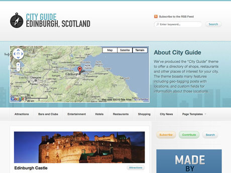 plantilla wordpress cityguide woothemes wp